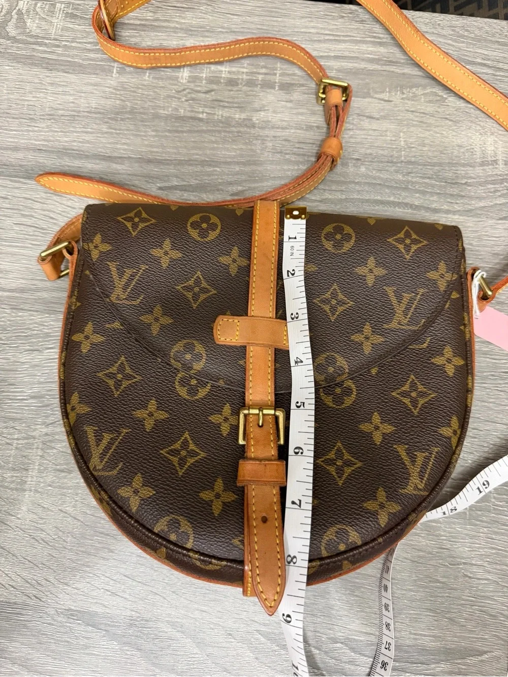 Louis Vuitton Vintage Chantilly MM Crossbody Monogram Bag